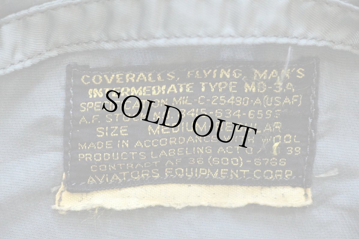 画像4: 50s 米軍 USAF MD-3A リメイク スタンドカラー ナイロン ジャケット セージグリーン M (4)