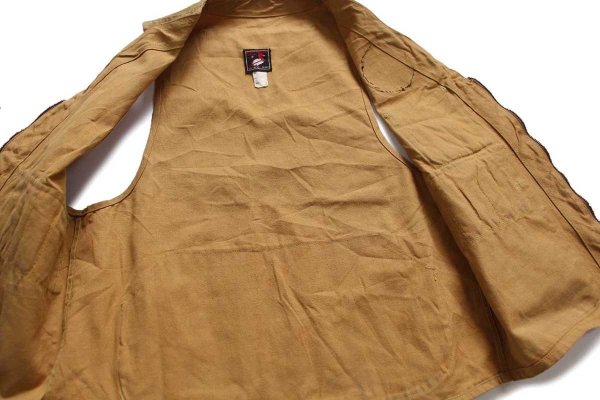 60s RED HEADレッドヘッド KANSAS HUNTER EDUCATION パッチ付き ダック