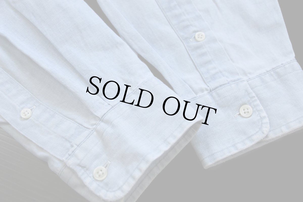 画像6: 00s ラルフローレン CLASSIC FIT ワンポイント 三点留め ボタンダウン コットン シャンブレーシャツ XL (6)