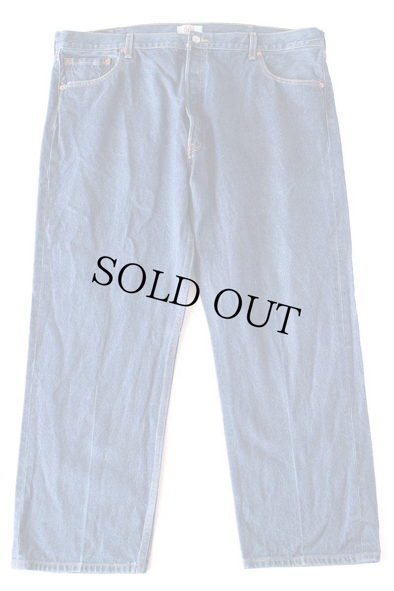 画像2: 00s メキシコ製 Levi'sリーバイス 501 デニムパンツ W46 L30★特大 (2)