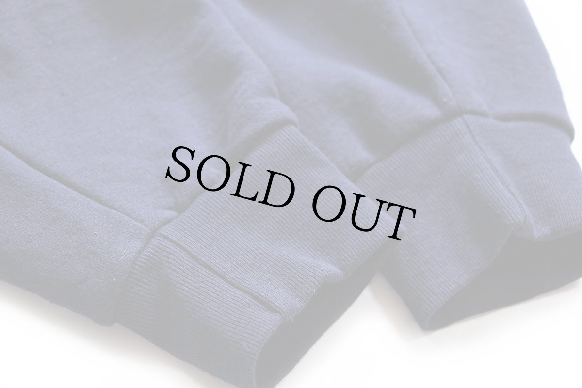 画像6: 00s Comfort-Air PRIMO ロゴ パチポケ スウェット カーディガン 紺 L/XL (6)