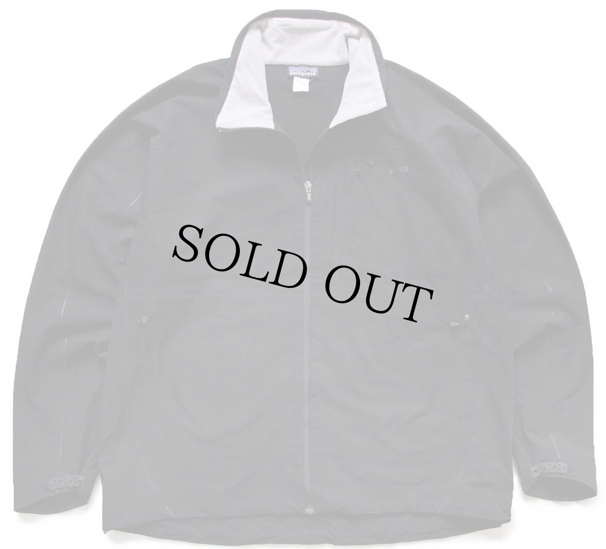 画像1: 00s patagoniaパタゴニア Figure 4 Jacket ナイロンジャケット 黒 XL (1)