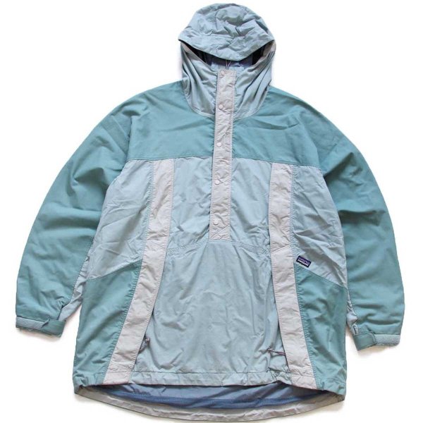 美品 激レア 90s パタゴニア バックボウルアノラック L 紫 エンジ 90s patagoniaパタゴニア Back Bowl Anorak バックボウル マルチカラー