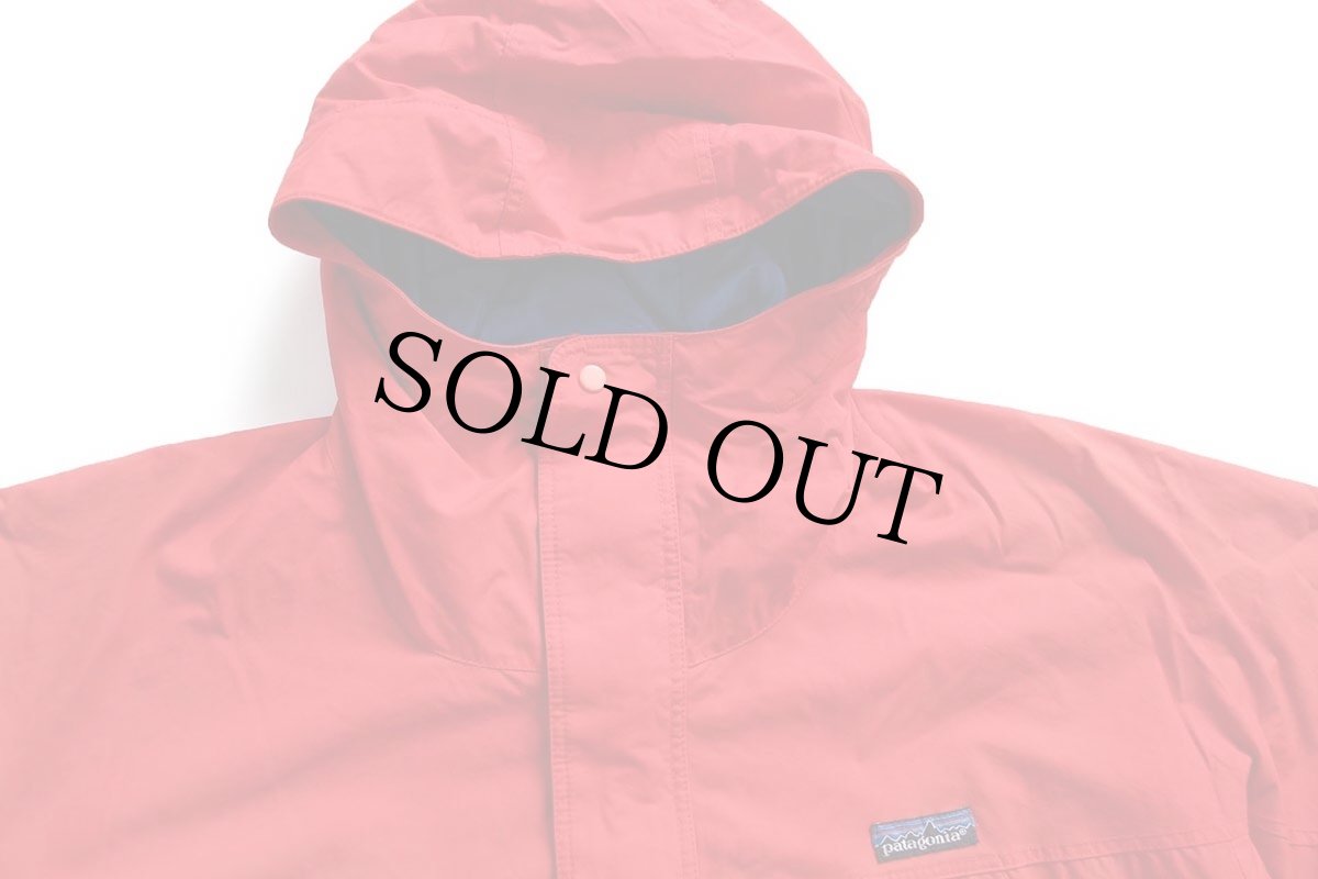画像3: 90s patagoniaパタゴニア Storm Jacket ストームジャケット ナイロンパーカー 赤 L (3)