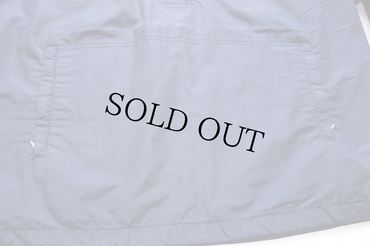 画像5: 90s カナダ製 patagoniaパタゴニア コットン×ナイロン アノラックパーカー 紺 XL★バギーズ (5)