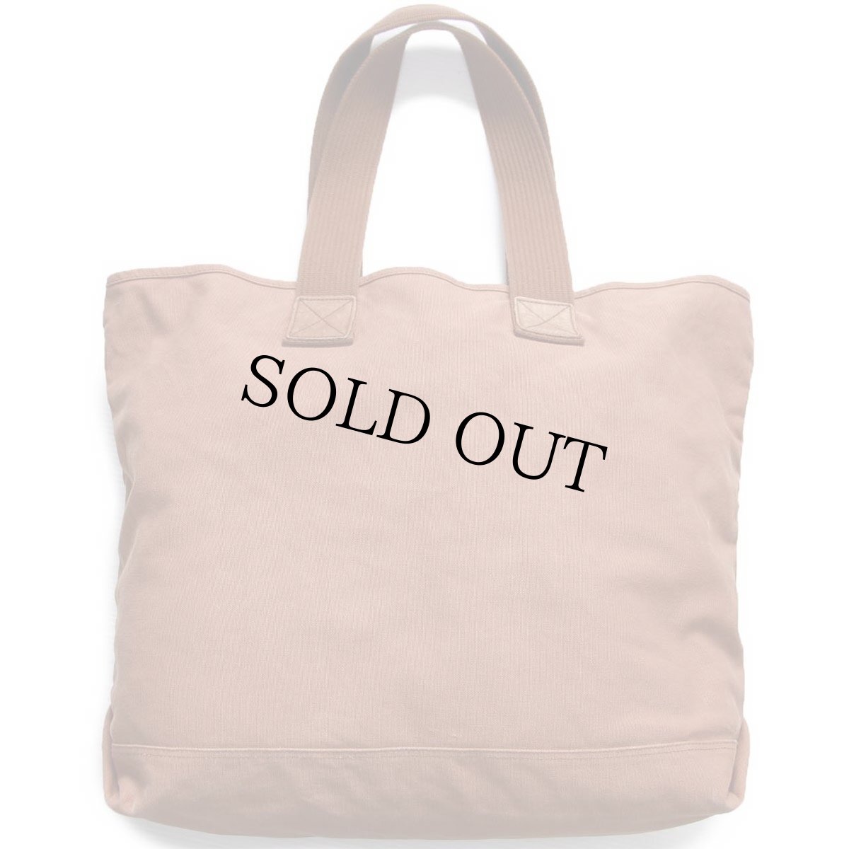 画像2: 00s EddieBauerエディーバウアー コットン キャンバス トートバッグ 薄茶 (2)