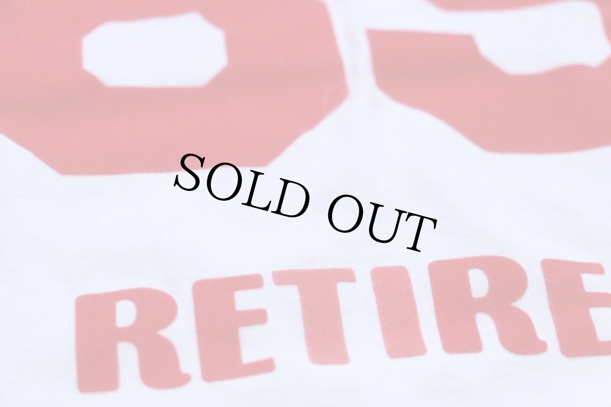 画像4: 80s USA製 ARKANSAS イノシシ 89 ナンバリング フェルトプリント コットンTシャツ 白 XL (4)