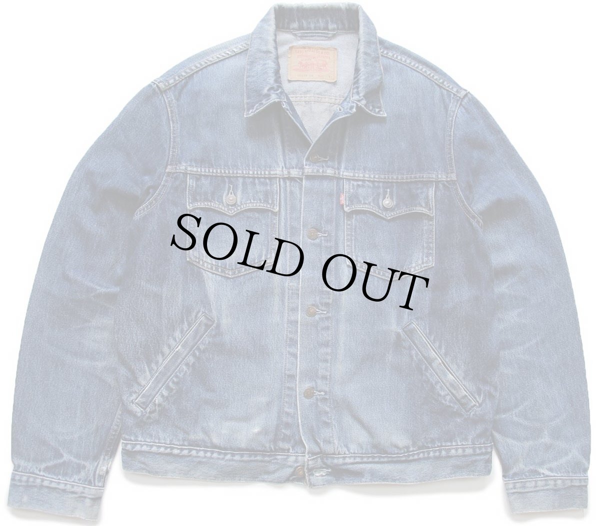 画像1: 00s Levi'sリーバイス 70570 デニムジャケット 4ポケット XL★ユーロ (1)