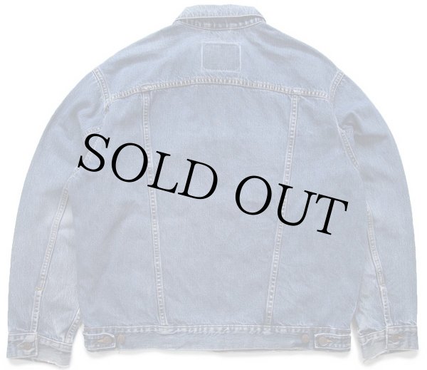90s メキシコ製 Levi'sリーバイス 70507 ダメージ デニムジャケット 4