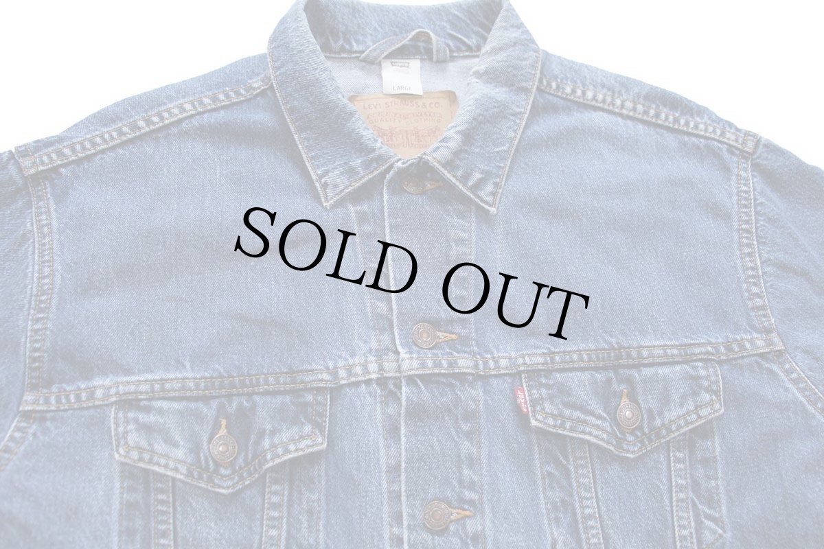 画像3: 90s メキシコ製 Levi'sリーバイス 70507 ダメージ デニムジャケット 4ポケット L★E (3)