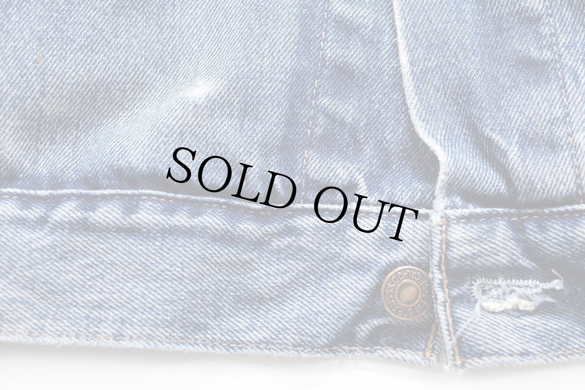 画像6: 00s Levi'sリーバイス 70570 デニムジャケット 4ポケット XL★ユーロ (6)
