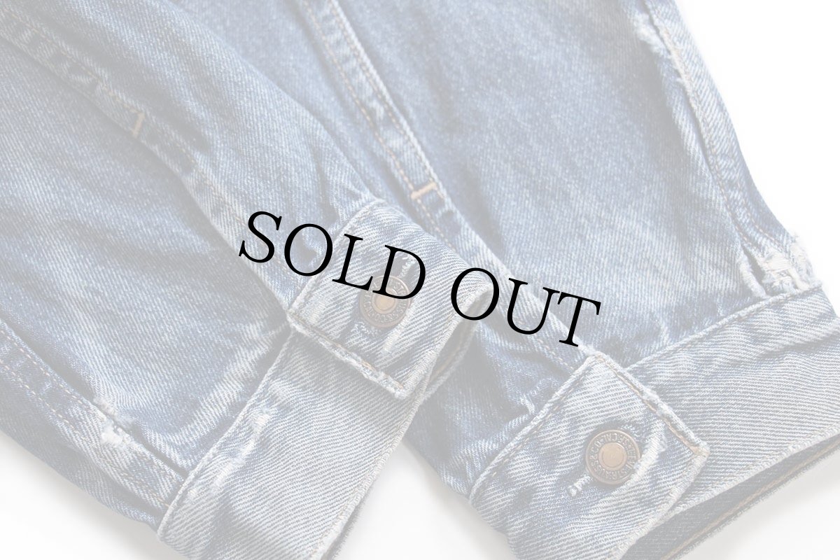 画像8: 00s Levi'sリーバイス 70570 デニムジャケット 4ポケット XL★ユーロ (8)