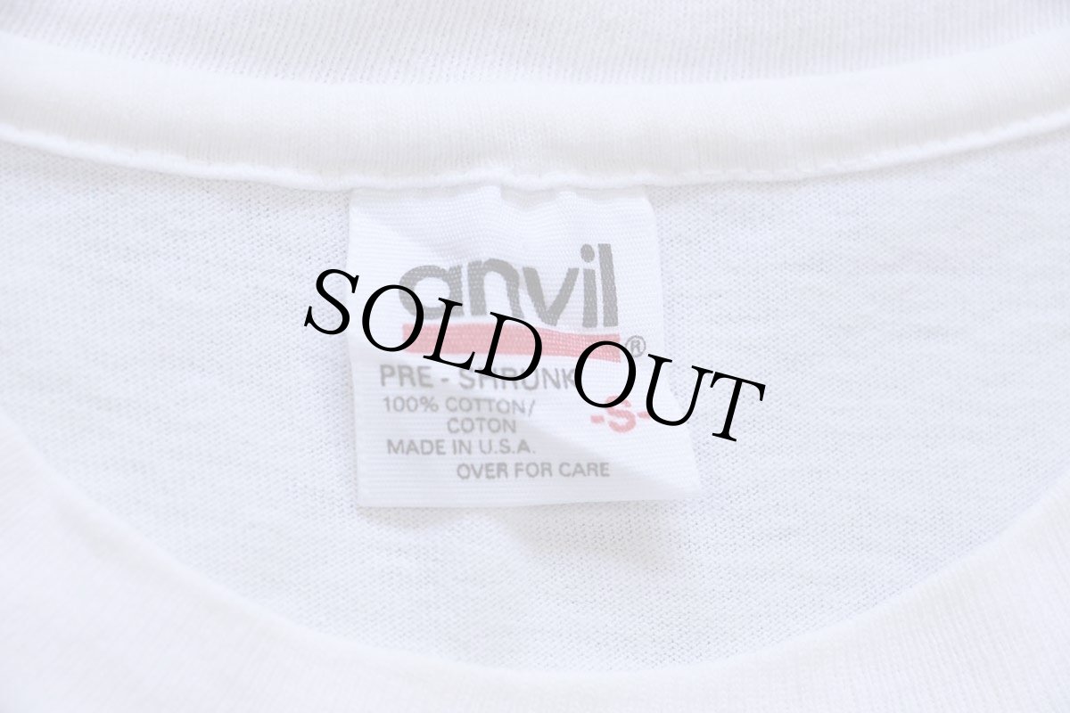 画像4: 90s USA製 MT.RUSHMORE アート コットンTシャツ 白 S (4)