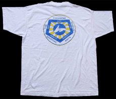 画像3: 90s USA製 THE FREEDOM SCHOOL MARTIAL ARTS 両面プリント Tシャツ 白 XL (3)