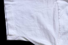 画像6: 90s USA製 NASCAR TRUCK SERIES Ron Hornadayサイン入り NAPA コットン ポケットTシャツ 白 XXL★特大 (6)