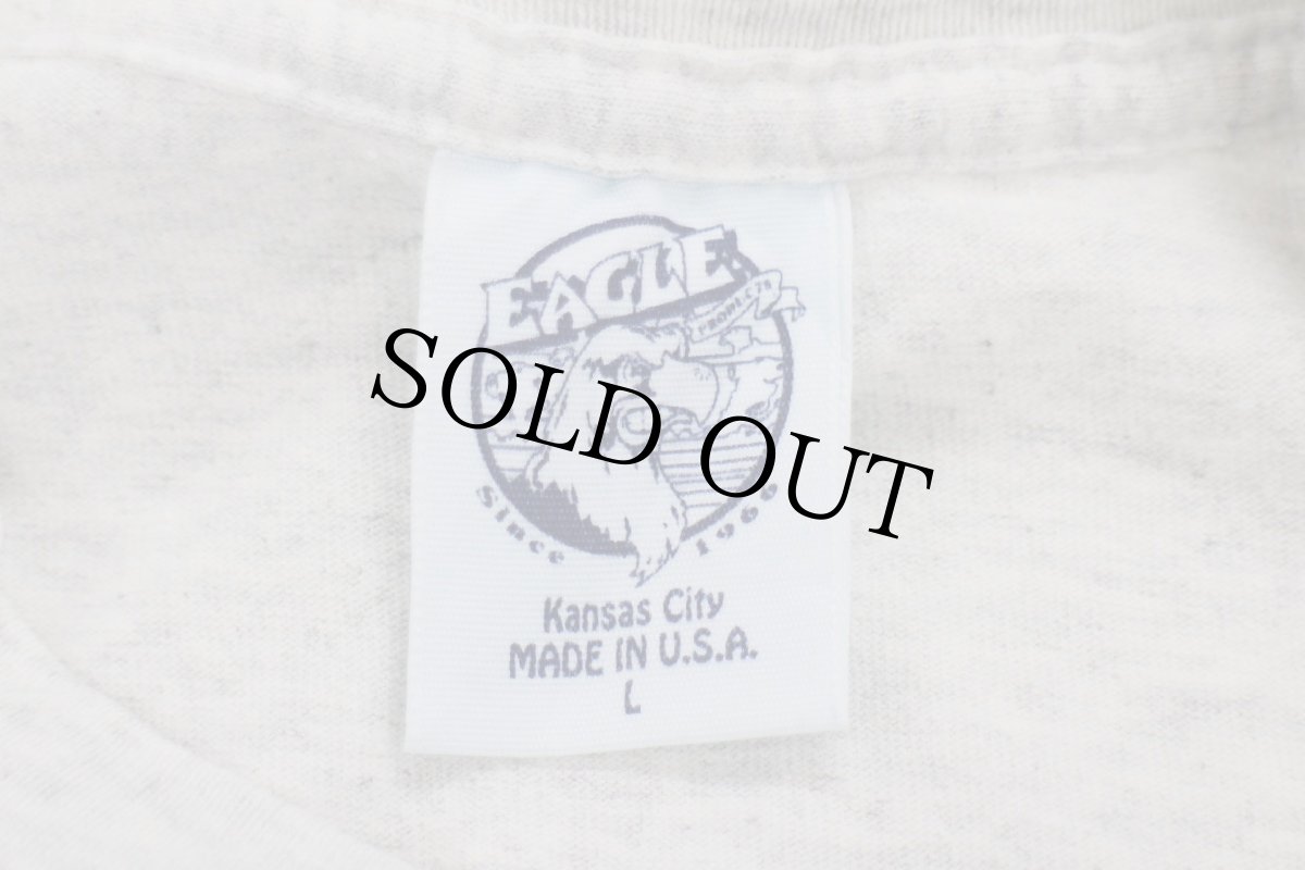 画像4: 90s USA製 Oregon Coast LIGHTHOUSES 灯台 アート コットンTシャツ オートミール L (4)