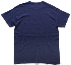 画像3: 2019 VACCINATED COVID-19 コロナ ウイルス ワクチン amazonアマゾン ロゴ コットンTシャツ 紺 L (3)