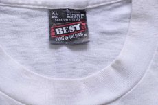 画像5: 90s USA製 THE FREEDOM SCHOOL MARTIAL ARTS 両面プリント Tシャツ 白 XL (5)