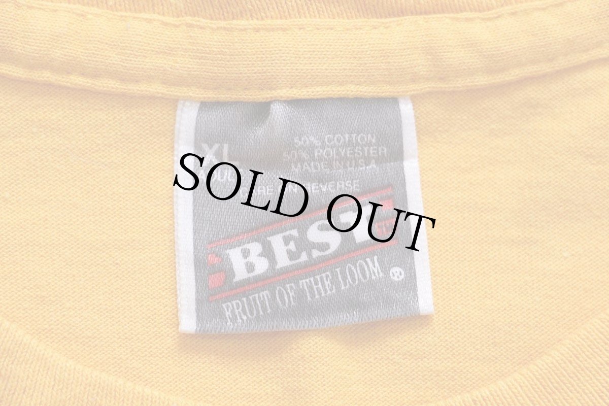 画像4: 90s USA製 WESTSIDE FAMILY YMCA OMAHA INDIAN PRINCESSES インディアン Tシャツ 濃黄 XL (4)