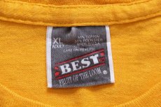 画像4: 90s USA製 WESTSIDE FAMILY YMCA OMAHA INDIAN PRINCESSES インディアン Tシャツ 濃黄 XL (4)