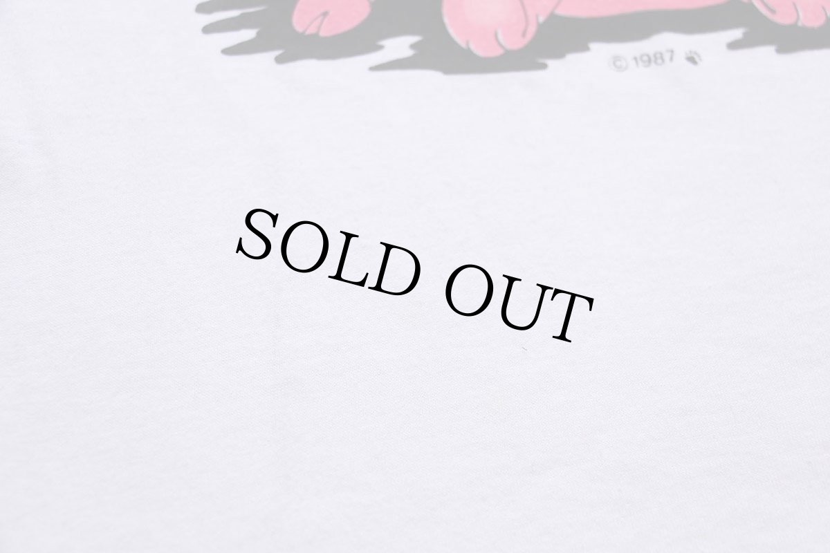 画像6: 80s USA製 World Series of Drag Racing '87 ピッグ イラスト Tシャツ 白 S (6)