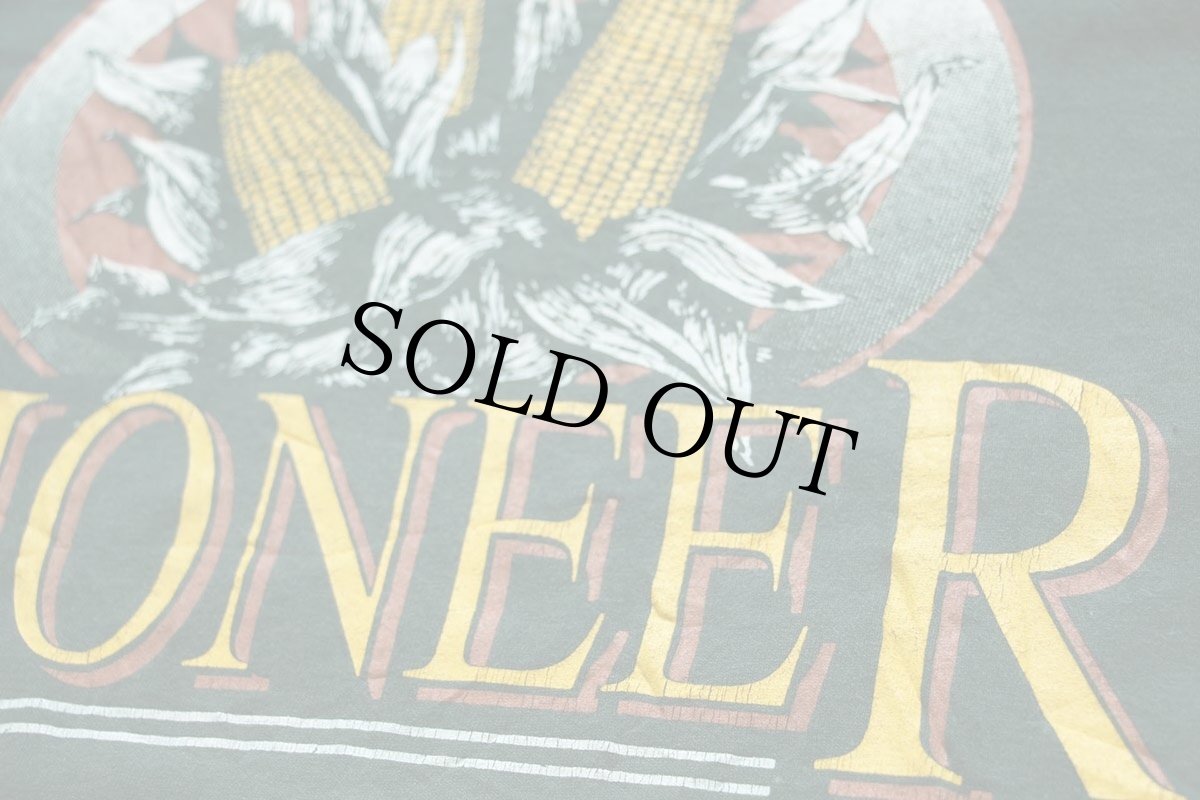 画像5: 90s USA製 PIONEER Hi-Bred コーン Tシャツ 緑 XL (5)