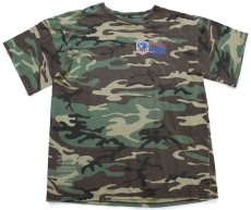 画像2: 00s USA製 goodwill OPERATION GOOD JOBS ウッドランドカモ コットンTシャツ L (2)