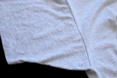 画像6: 90s USA製 HEADS WILL ROLL! Wear a helmet! Tシャツ 杢ライトグレー XL (6)