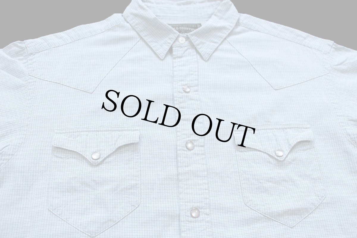 画像3: 80s POLO COUNTRY ポロ カントリー ラルフローレン 織り柄 コットン ウエスタンシャツ XL (3)