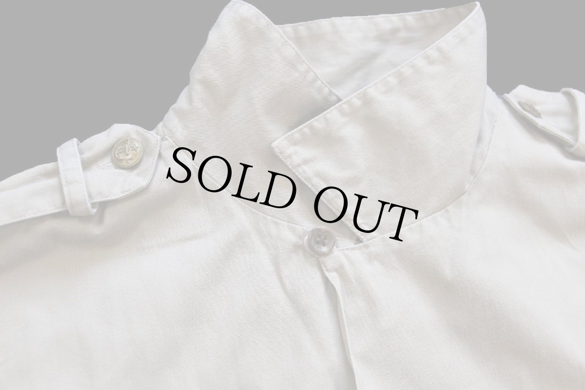 画像4: 80s POLO COUNTRY ポロ カントリー ラルフローレン 半袖 コットンツイルシャツ カーキ L (4)