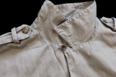 画像4: 80s POLO COUNTRY ポロ カントリー ラルフローレン 半袖 コットンツイルシャツ カーキ L (4)