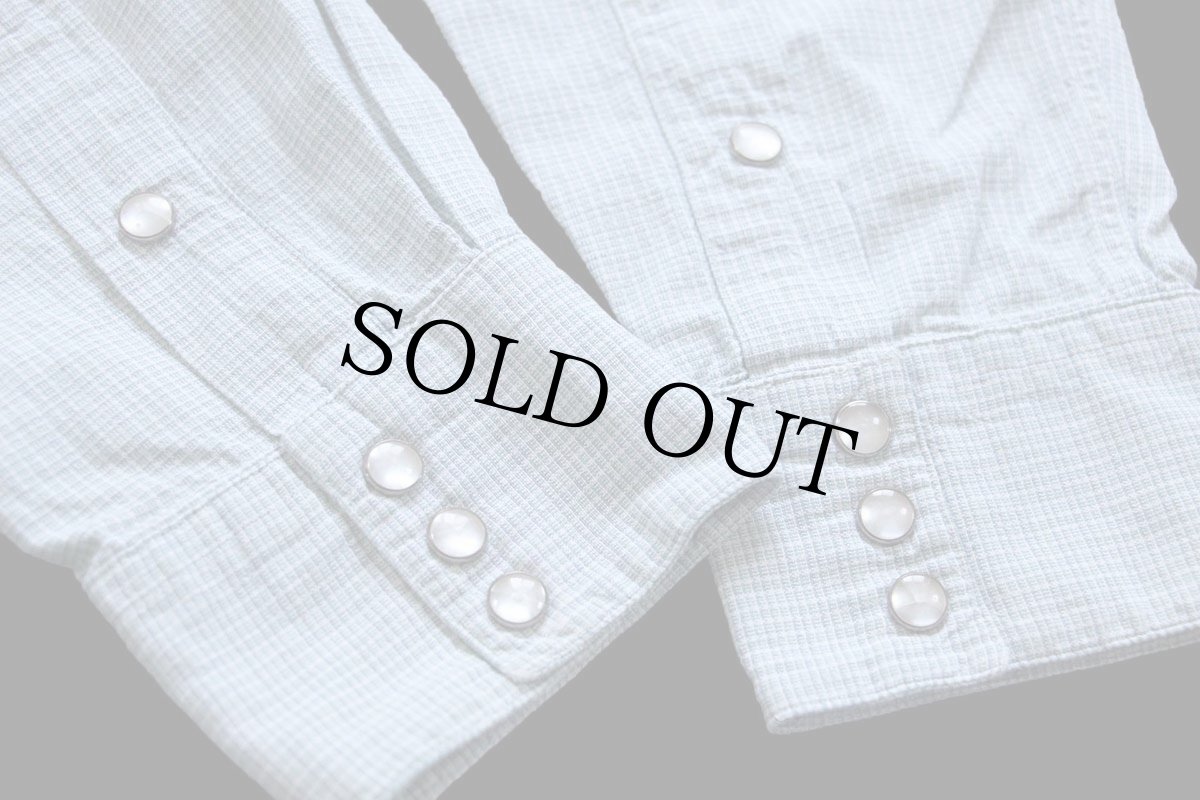 画像6: 80s POLO COUNTRY ポロ カントリー ラルフローレン 織り柄 コットン ウエスタンシャツ XL (6)