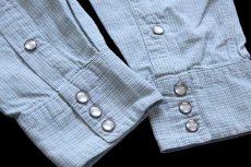 画像6: 80s POLO COUNTRY ポロ カントリー ラルフローレン 織り柄 コットン ウエスタンシャツ XL (6)