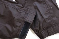 画像8: 90s GAPギャップ ナイロンジャケット 焦げ茶 L (8)