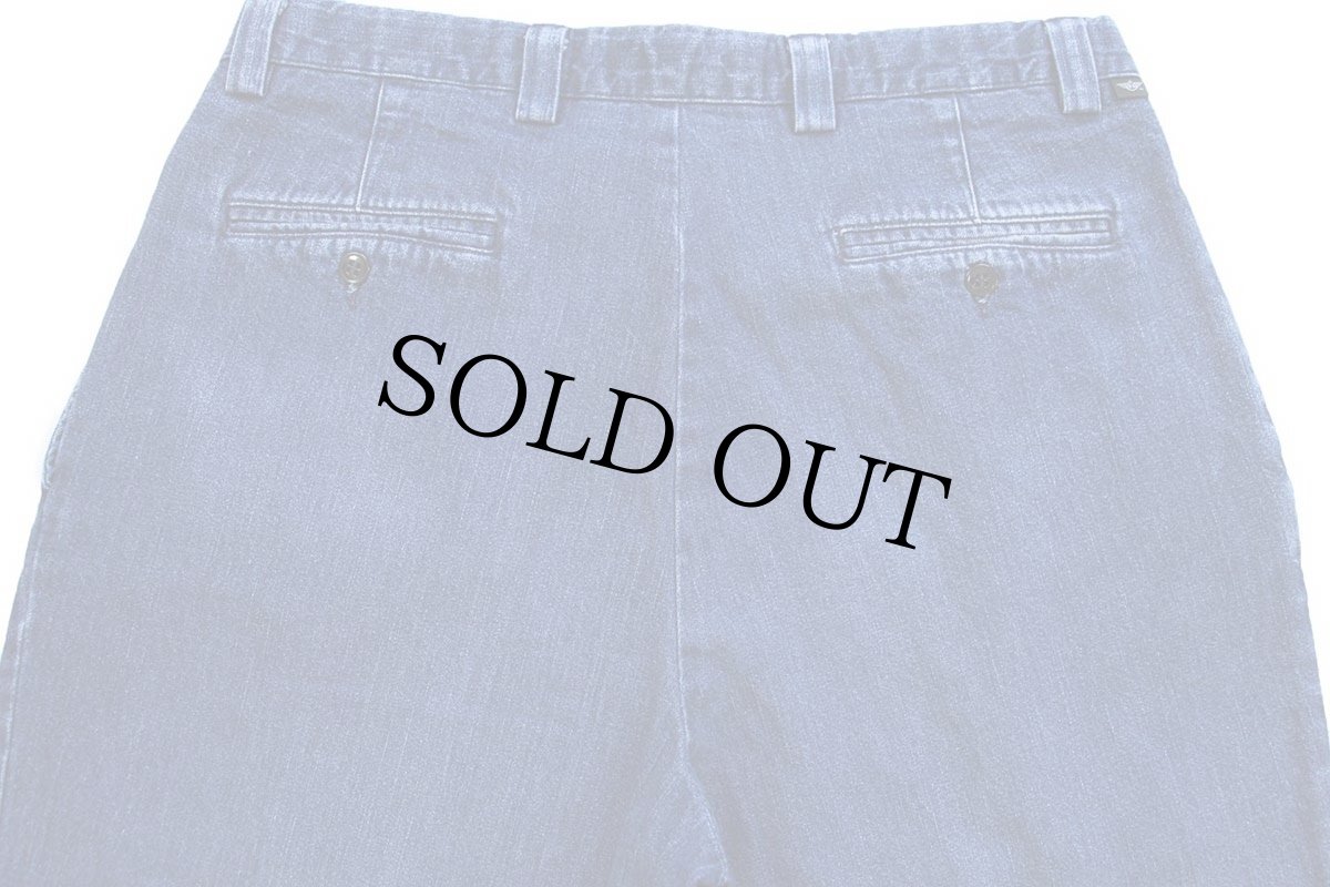 画像5: 00s DOCKERSドッカーズ ツータック デニム トラウザーズ w36★Levi'sリーバイス (5)