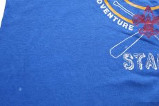 画像6: 80s BSA ボーイスカウト COLE CANOE BASE STAFF Tシャツ 青 (6)