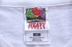画像5: 90s USA製 GUINNESS & BASS New York's Original 両面プリント コットンTシャツ 白 XL (5)