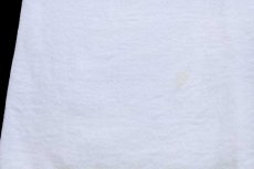 画像6: 90s USA製 GUINNESS & BASS New York's Original 両面プリント コットンTシャツ 白 XL (6)