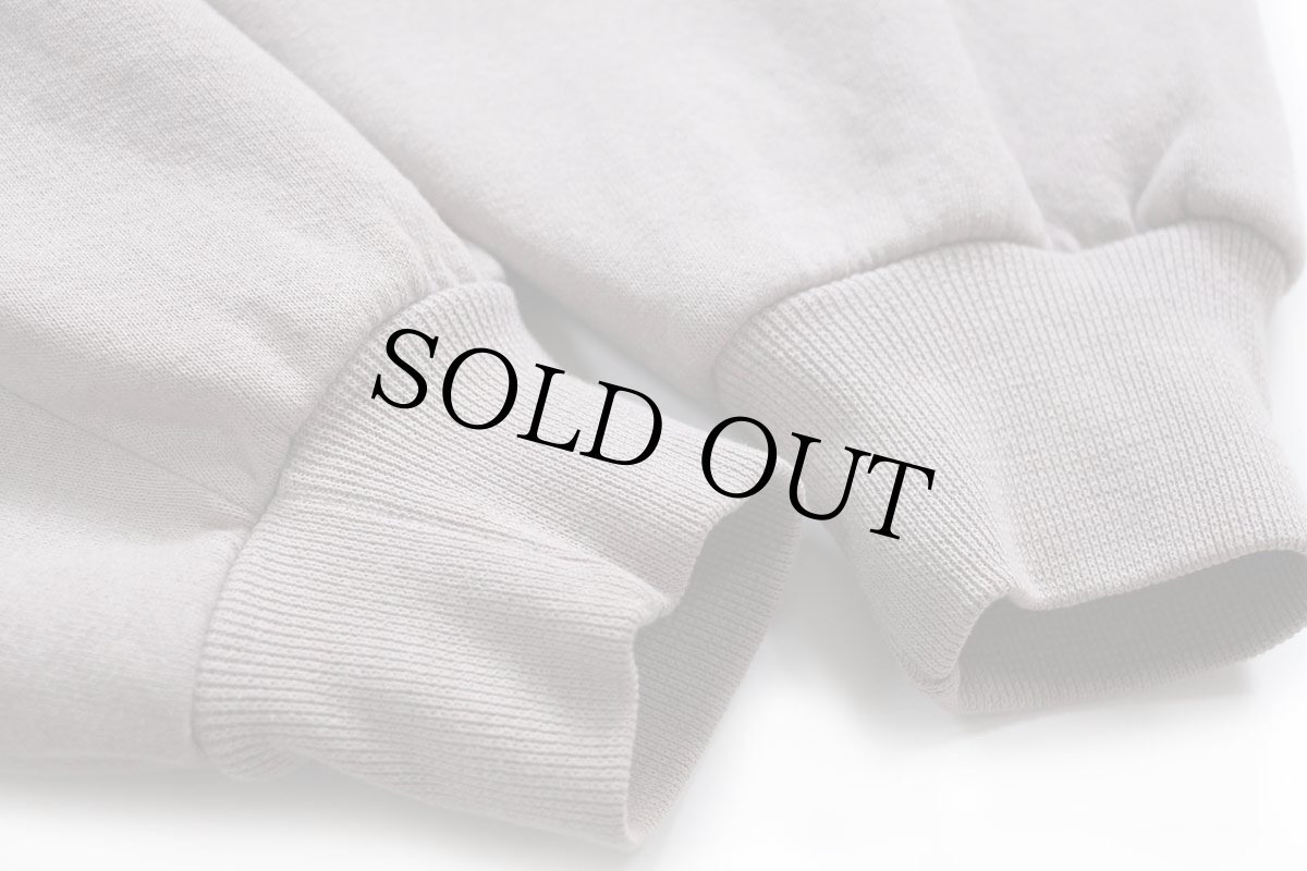 画像5: 90s USA製 JERZEES 無地 スウェット グレーベージュ 2X★特大 ブランク (5)