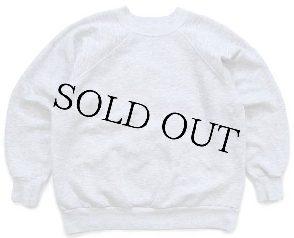 70s USA製 Steinwurtzel 無地 スウェット 杢グレー L☆ブランク