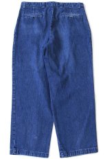 画像3: 00s DOCKERSドッカーズ ツータック デニム トラウザーズ w36★Levi'sリーバイス (3)
