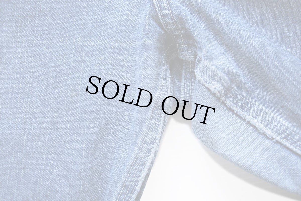 画像7: 00s メキシコ製 KEY デニム ペインターパンツ W50 L30★超特大 (7)