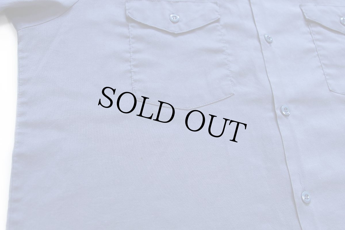 画像5: 70s Leeリー 半袖 ワークシャツ ブルーグレー 16 (5)