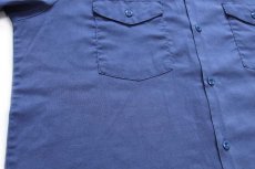 画像5: 70s Leeリー 半袖 ワークシャツ ブルーグレー 16 (5)