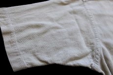 画像6: 90s USA製 L.L.Bean COOL WEAVE 半袖 コットンシャツ グリーンベージュ L-T (6)