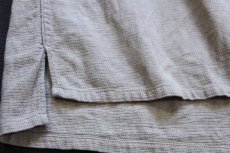 画像5: 90s USA製 L.L.Bean COOL WEAVE 半袖 コットンシャツ グリーンベージュ L-T (5)
