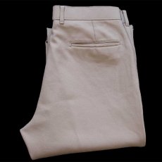 画像1: 80s Levi'sリーバイス Action Slacks STA-PRESTスタプレ フレア スラックス ポリエステルパンツ カーキ w33 (1)
