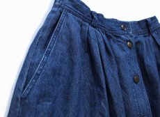 画像4: 90s USA製 NAPA VALLEY Blues ロング デニムスカート 12 (4)