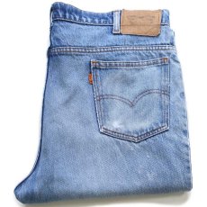 画像1: 90s ベルギー製 Levi'sリーバイス 630 ダメージ デニムパンツ w40★ユーロ (1)