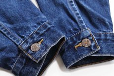 画像9: 90s Levi'sリーバイス POW MIA レベルフラッグ 州旗 パッチ付き デニムジャケット 4ポケット (9)